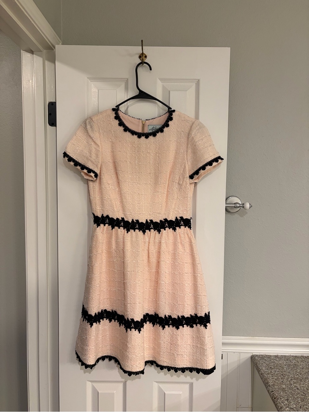 Kate Spade New York Jayne Tweed Dress Rose Dew Pink Size 0